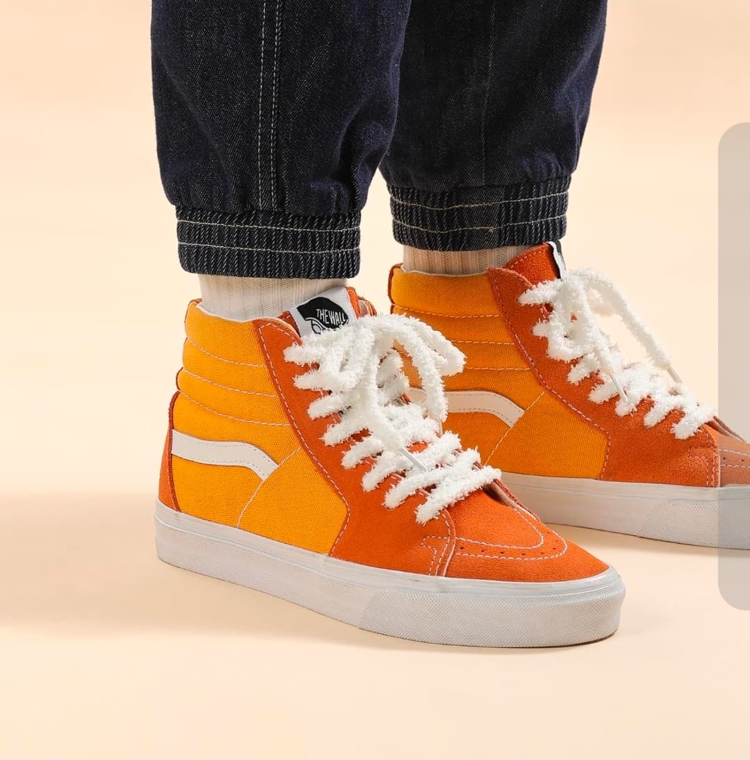 Soft Cozy Off White Shoe Laces 2 Pairs Polyester Rubber - Thumbnail 3