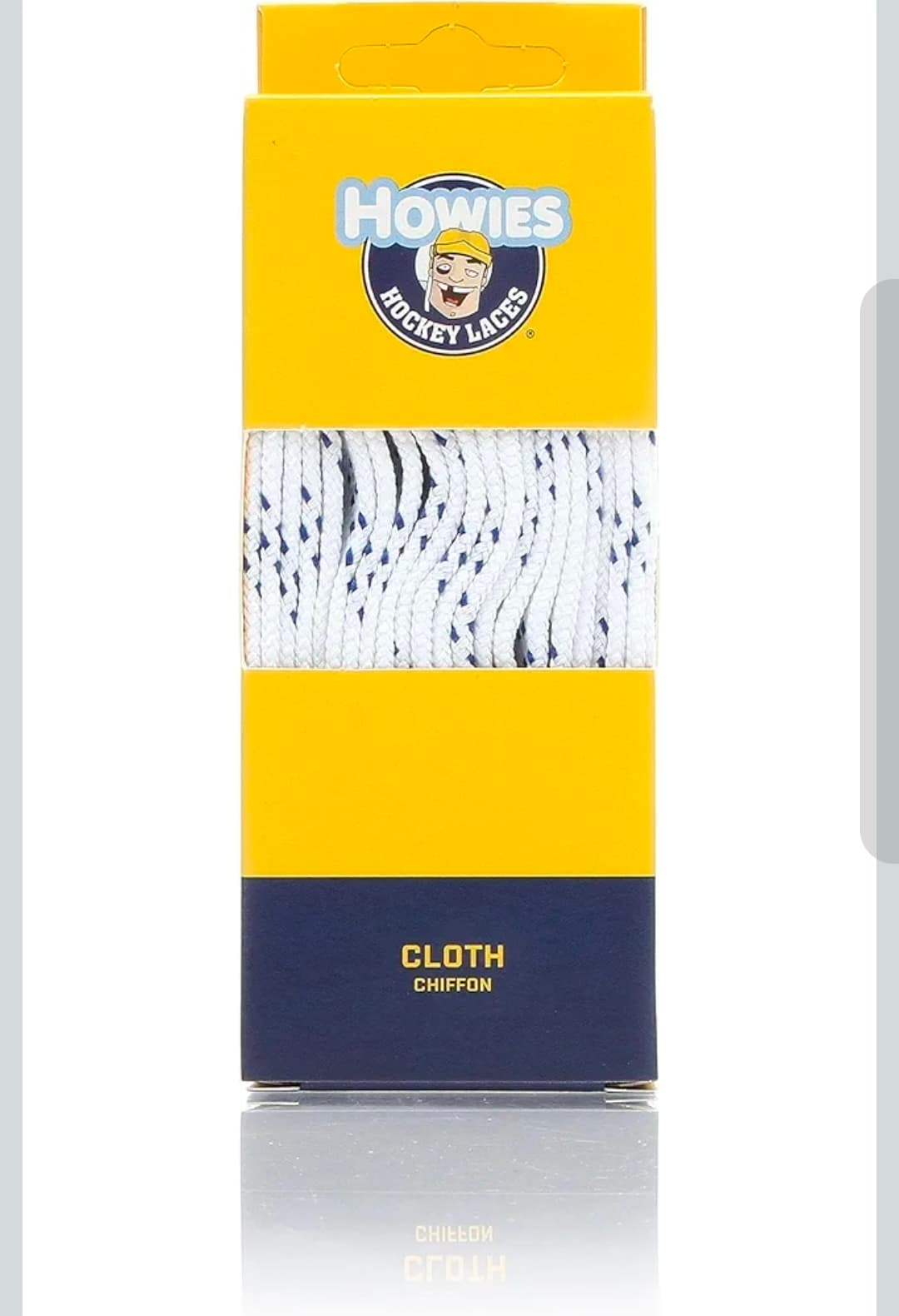 Howies Hockey Cloth Laces 96" High Tenacity Polyester - Image 1