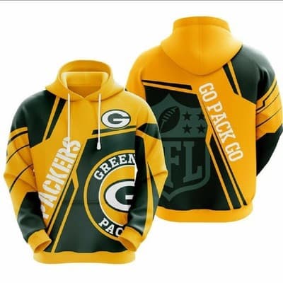 NEW NFL GREENBAY HOODIE SIZE XL AND 2XL - Image 1