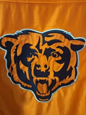 NFL Chicago Bears Ultra Game Orange Embroidered Jersey Size Large - Thumbnail 6