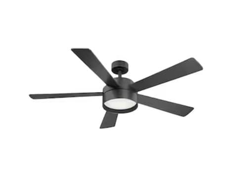 Eglo 203231A Whitehaven 52" LED Bronze Light 5 Blade Ceiling Fan Remote Reg $220