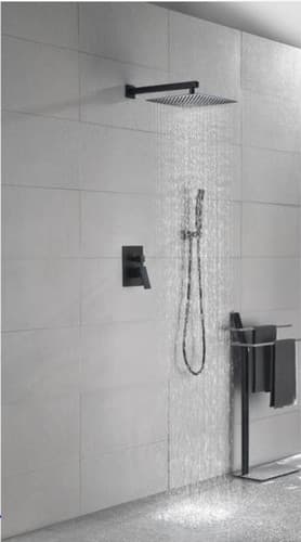 2-Handle Claw Foot Tub Faucet with Hand Shower in. Matte Black TH6003-12MB - Thumbnail 7