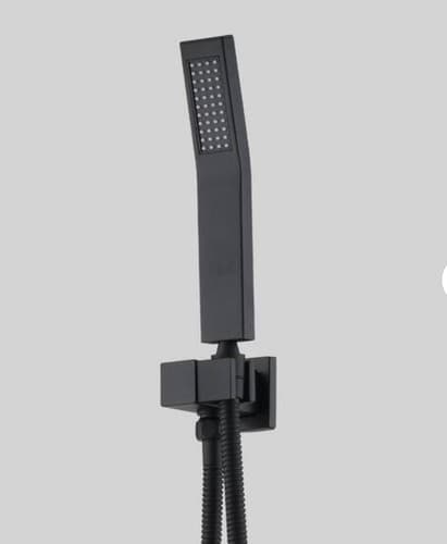 2-Handle Claw Foot Tub Faucet with Hand Shower in. Matte Black TH6003-12MB - Thumbnail 3