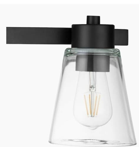 Prominence Home Fairendale 4-Lt Matte- Black Modern/Contemporary Vanity Light - Thumbnail 2
