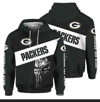 NEW NFL GREENBAY PACKERS HOODIE SIZE XL AND 2XL 100% POLYESTER