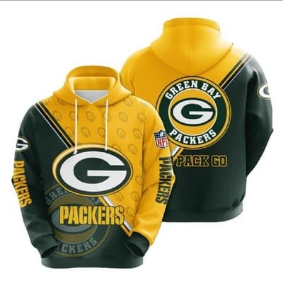 NEW NFL GREENBAY PACKERS HOODIE SIZE XL 100% POLYESTER