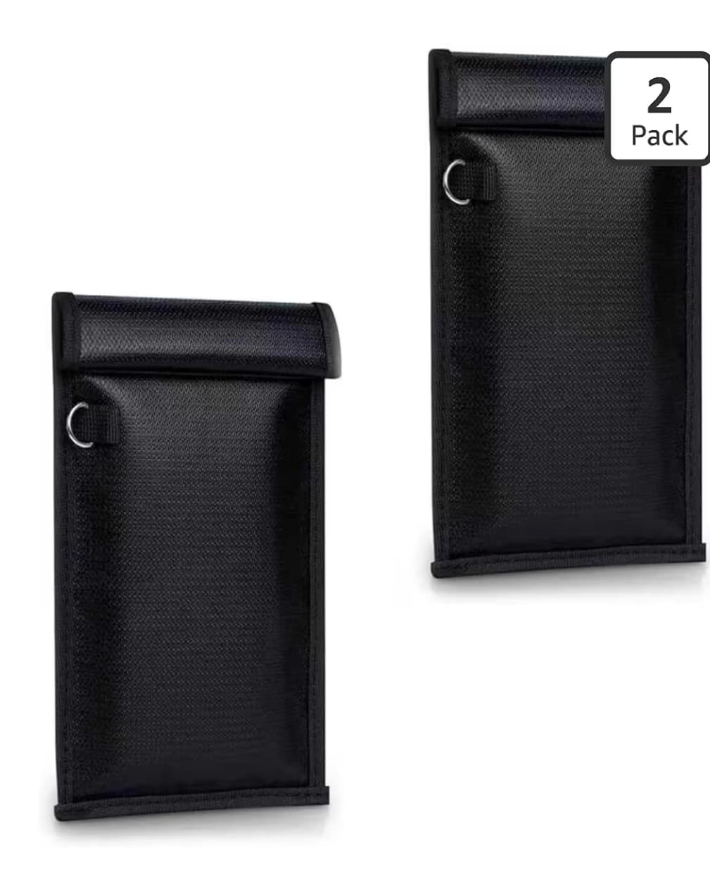 Faraday bag Fireproof Waterproof Document Bags 2 Pack with RFID Protection - Image 1