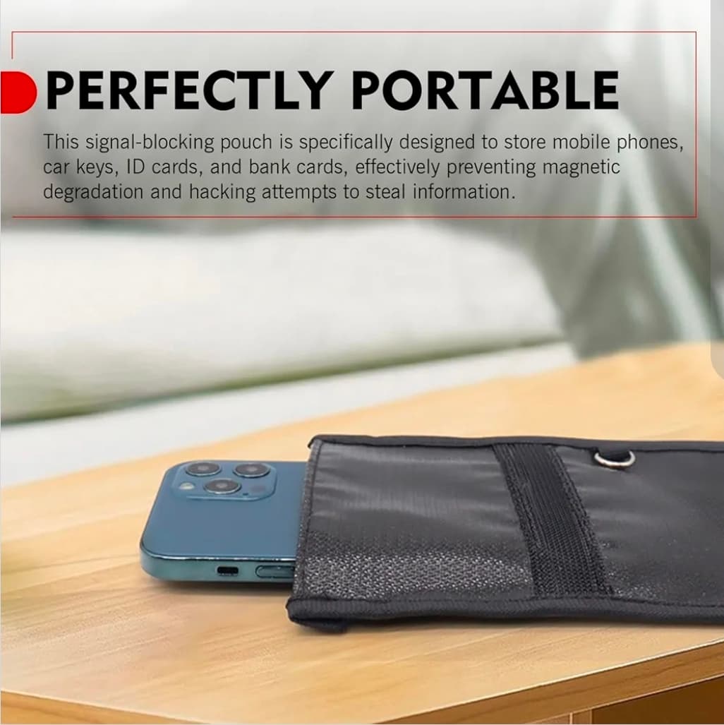 Faraday bag Fireproof Waterproof Document Bags 2 Pack with RFID Protection - Thumbnail 6