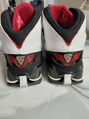 Nike Shox VC 5 Black Varsity Red White 2005 Men's Size 13 US - Thumbnail 6