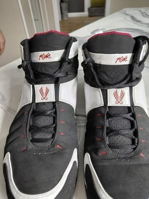 Nike Shox VC 5 Black Varsity Red White 2005 Men's Size 13 US - Thumbnail 5