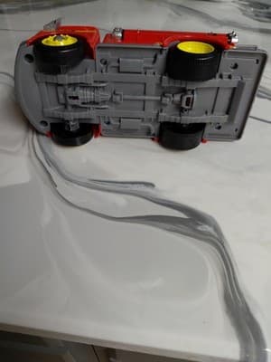 Disney Pixar Cars Race and Rescue Firefighting Red and Guido 1:24 Scale Plastic - Thumbnail 5