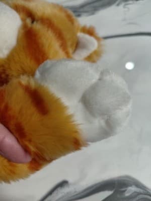 Build-A-Bear Orange Tabby Cat Striped Plush Stuffed Animal 16-inch - Thumbnail 4