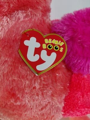 Ty Baby BOOS 24" PINK FLAMINGO GILDA TY SILK Birthdate Feb 26th - Thumbnail 5