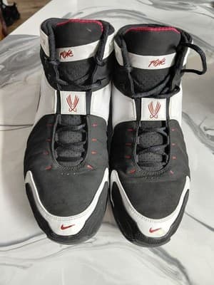 Nike Shox VC 5 Black Varsity Red White 2005 Men's Size 13 US - Image 1