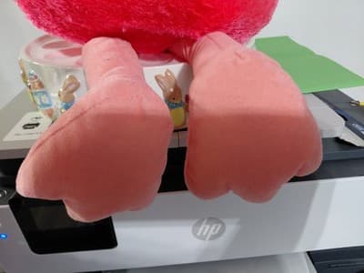 Ty Baby BOOS 24" PINK FLAMINGO GILDA TY SILK Birthdate Feb 26th - Thumbnail 10