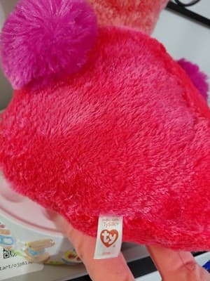 Ty Baby BOOS 24" PINK FLAMINGO GILDA TY SILK Birthdate Feb 26th - Thumbnail 8