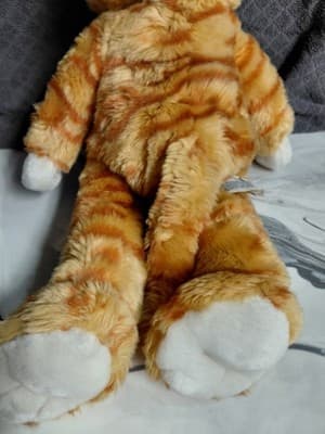 Build-A-Bear Orange Tabby Cat Striped Plush Stuffed Animal 16-inch - Thumbnail 7