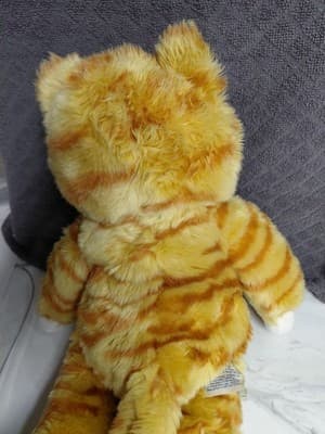 Build-A-Bear Orange Tabby Cat Striped Plush Stuffed Animal 16-inch - Thumbnail 9