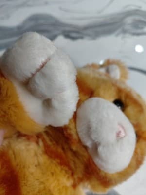 Build-A-Bear Orange Tabby Cat Striped Plush Stuffed Animal 16-inch - Thumbnail 3