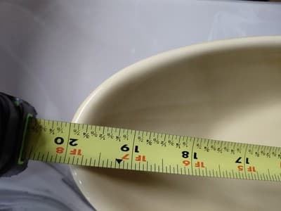 Wonderful Oval Pottery Barn Bread/Oil Plates (2) Orange & Tan Ceramic SORRENTO - Thumbnail 7