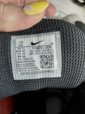 Nike SB White Gray Red Low Top Suede Rubber Mesh Skateboard Sneakers - Thumbnail 7
