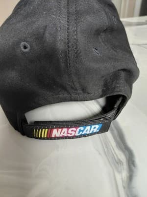 Dodge Motorsports NASCAR Black Flame Design Adjustable Hat Red Yellow - Thumbnail 2