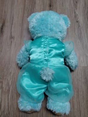 Build-A-Bear Disney Aladdin Plush Bear Blue Sparkly Outfit Medium 14-24in - Thumbnail 2