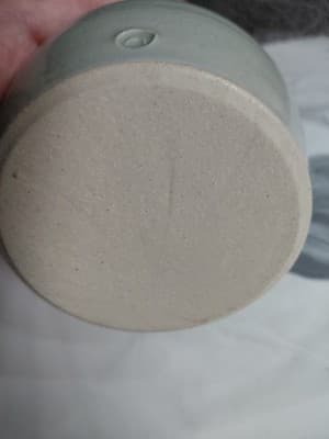 Korean 1900 Bud Vase Light Green Crackle Finish - Thumbnail 5