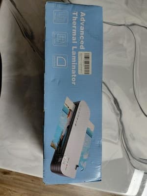 Advanced Thermal Laminator Max A4 Size ABS Button Two Roller System Blue