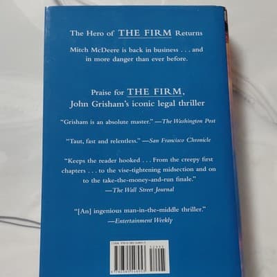 John Grisham Exchange: After the Firm Hardcover 2023 Knopf Crime Legal Suspense - Thumbnail 2