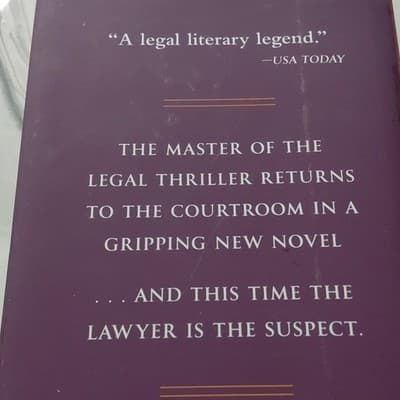 John Grisham The Whistler Hardcover Doubleday Legal Thriller Fiction Dust Jacket - Thumbnail 2
