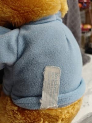 Knickerbocker 1981 Praying Bear. Cute Plush Toy Stuffed Doll 10 Inch Tall - Thumbnail 5