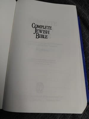 Complete Jewish Bible : An English Version of the Jewish BIBLE BY DAVID H. STERN - Thumbnail 2