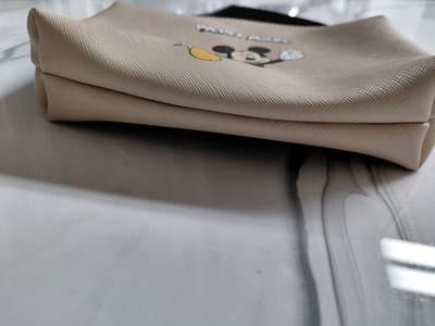 Disney Mickey Mouse Beige Small Handbag with Black Strap - Thumbnail 2