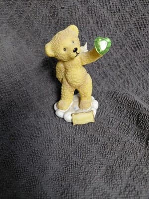 Lot (6) Figurines for Birthday Month of August! Vintage Hallmark, Enesco Ect... - Thumbnail 4