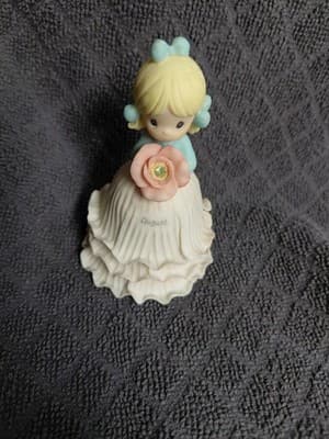 Lot (6) Figurines for Birthday Month of August! Vintage Hallmark, Enesco Ect... - Thumbnail 7