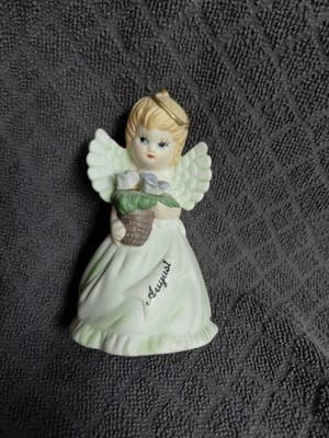 Lot (6) Figurines for Birthday Month of August! Vintage Hallmark, Enesco Ect... - Thumbnail 11