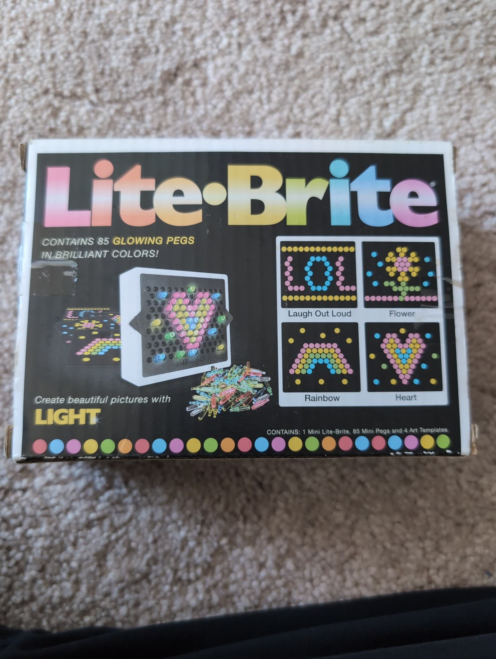 Hasbro Mini Lite Brite New never opened - Thumbnail 2