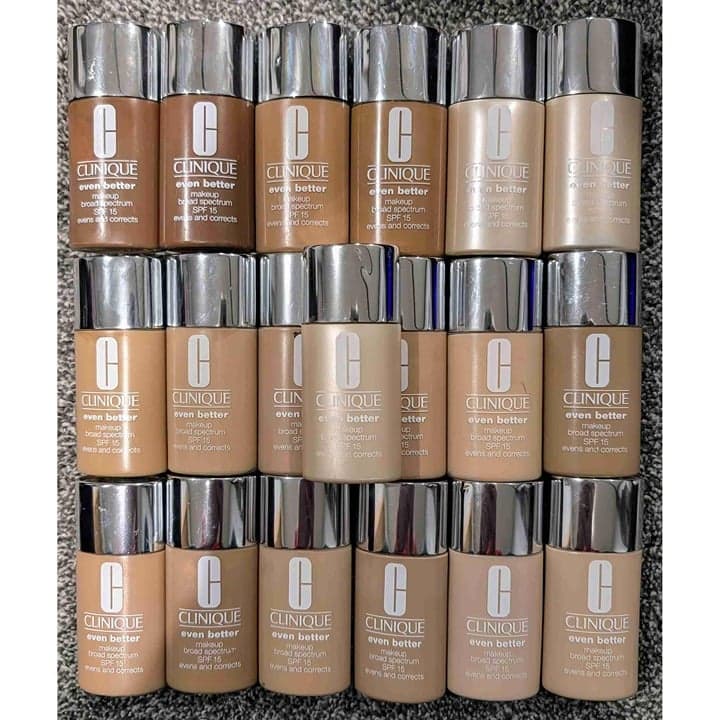 Enormous Resale lot of CLINIQUE even better makeup Foundation 19 Bottles. - Image 1