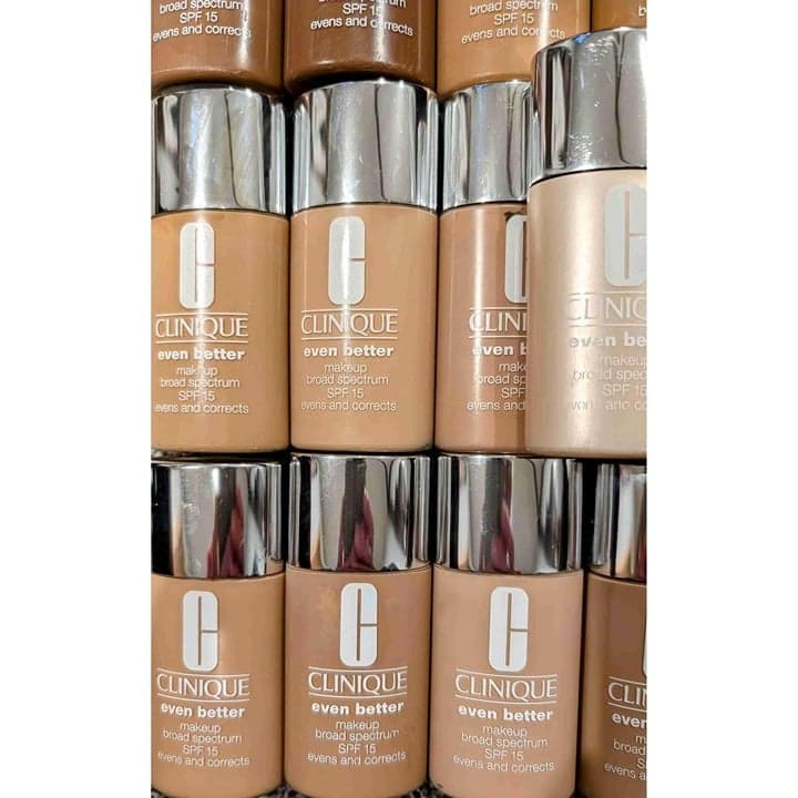 Enormous Resale lot of CLINIQUE even better makeup Foundation 19 Bottles. - Thumbnail 5