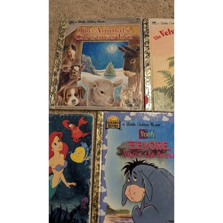Vintage Little Golden Books Lot Children's Stories Various Titles 8 Books - Thumbnail 5