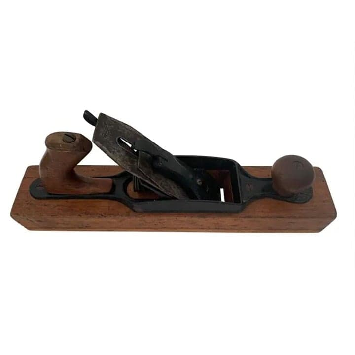 Leonard Bailey Antique Wooden Block Plane Tool - Image 1