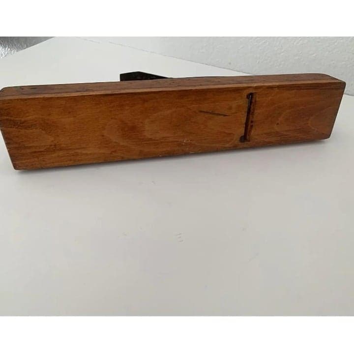 Leonard Bailey Antique Wooden Block Plane Tool - Thumbnail 5