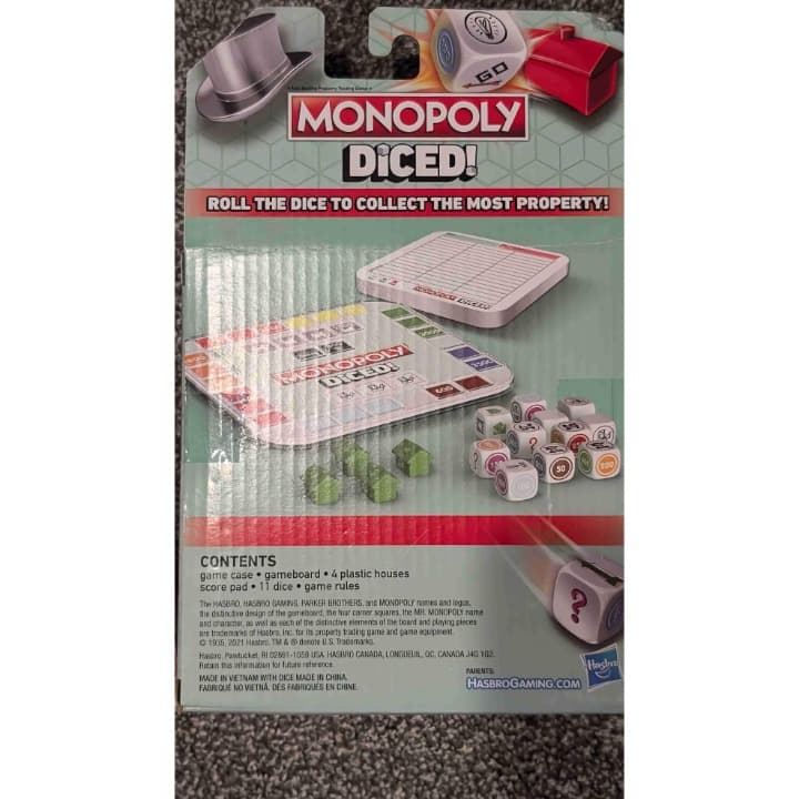 Monopoly Diced, UNO, and Phase 10. 3 great games. Brand new - Thumbnail 2