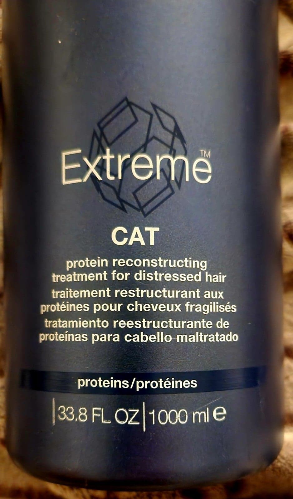 DISCONTINUED HTF Redken Extreme CAT protein reconstructing treatment 33.8 OZ New - Thumbnail 2