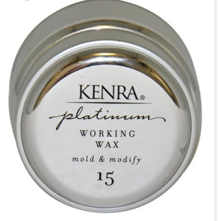 Kenra Black Platinum Working Wax Unisex Hair Styling 1.4 Oz - Image 1