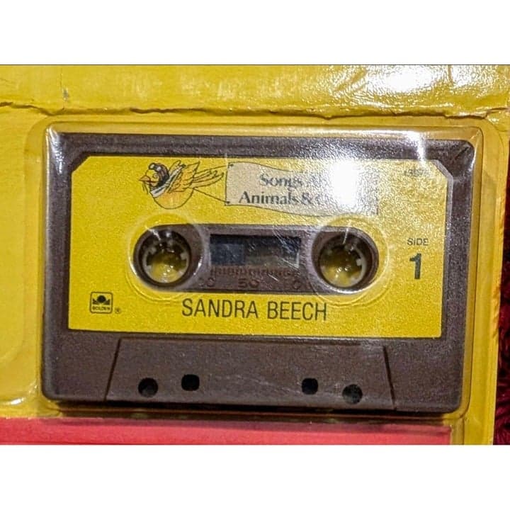 Golden Song Illustrated Animal Cassette Tape Book Set 24- Page USA Never opened - Thumbnail 5