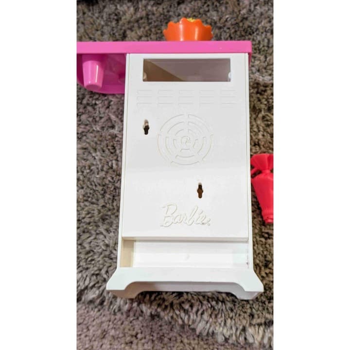 Barbie Stove Counter Toy Oven Pink Chef Play Food Accessories 2016 - Thumbnail 3