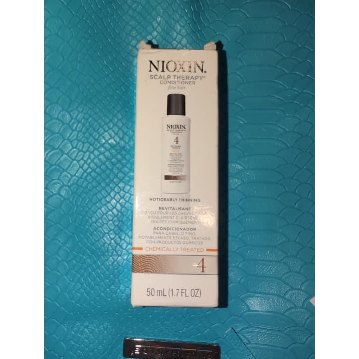 Nioxin System 4 Scalp Therapy Conditioner Fine Chemically Treated Hair 50 mL - Image 1