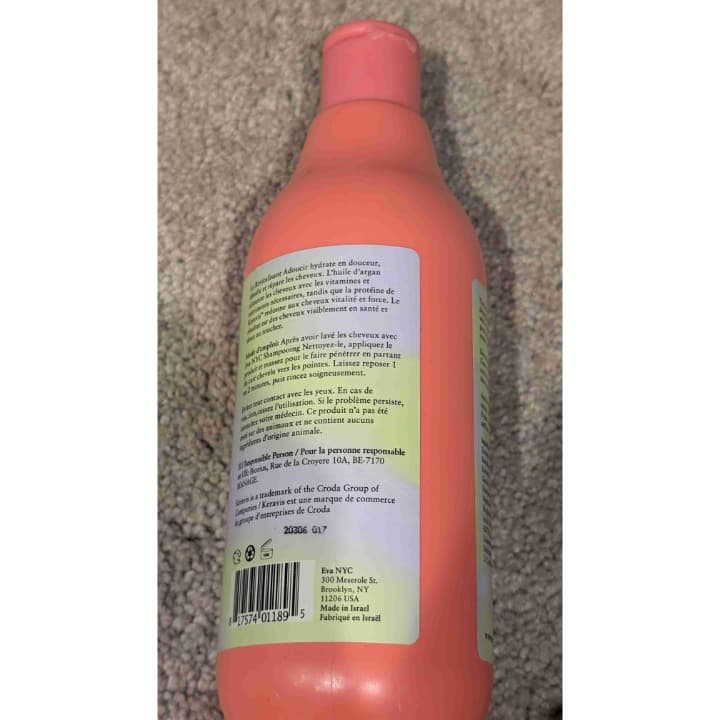 Eva Nyc Softening Moisturizing Detangling Conditioner 500 Ml - Thumbnail 2